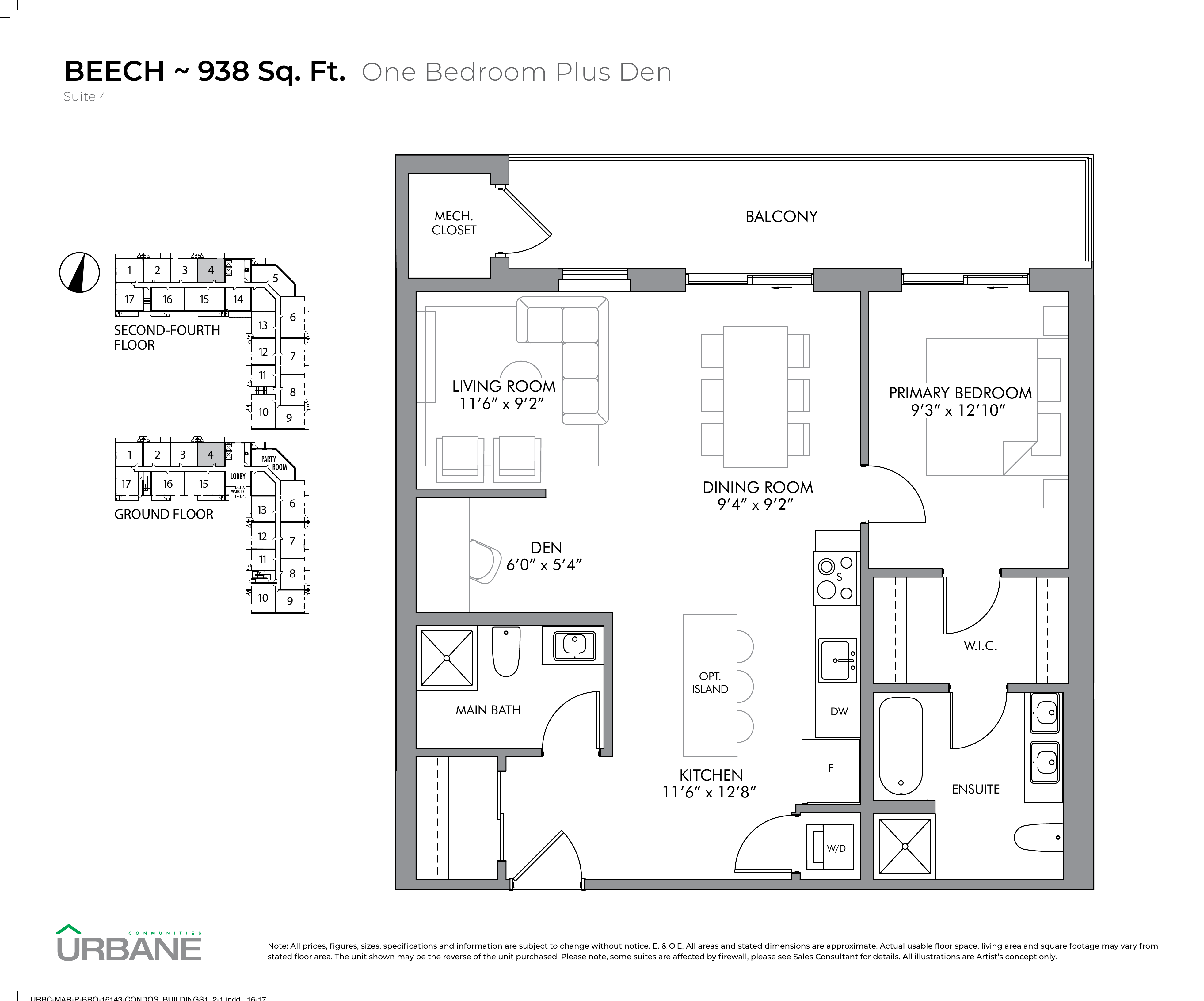 Beech floor plan