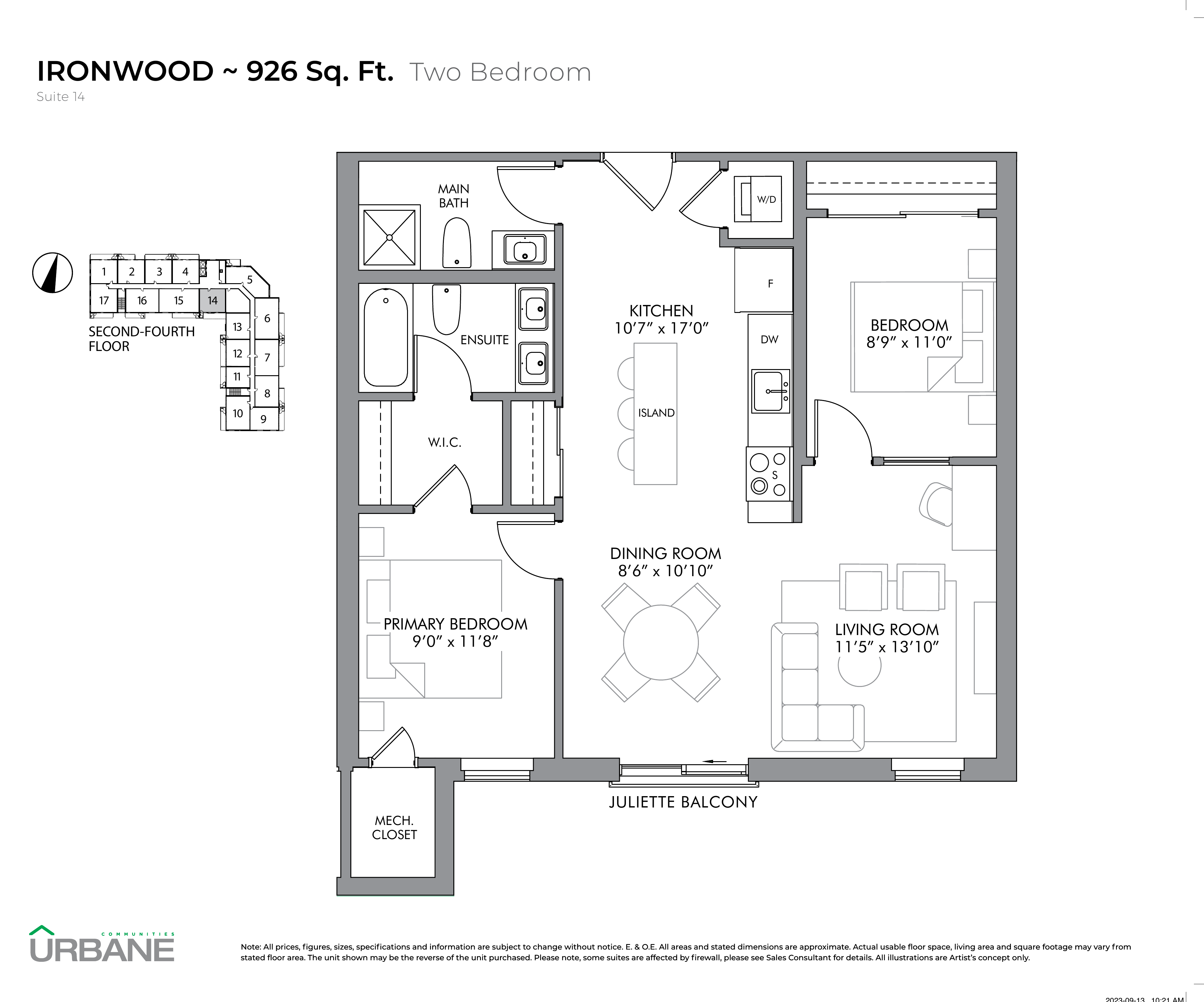 Ironwood floor plan